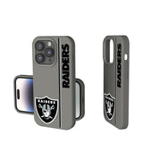 Las Vegas Raiders Sidebar Soft Touch Phone Case for Apple iPhone