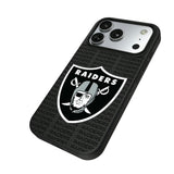 Las Vegas Raiders Text Backdrop MagSafe Compatible Phone Case for Apple iPhone