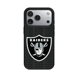 Las Vegas Raiders Text Backdrop MagSafe Compatible Phone Case for Apple iPhone