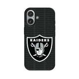 Las Vegas Raiders Text Backdrop MagSafe Compatible Phone Case for Apple iPhone