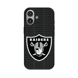 Las Vegas Raiders Text Backdrop MagSafe Compatible Phone Case for Apple iPhone