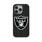 Las Vegas Raiders Text Backdrop MagSafe Compatible Phone Case for Apple iPhone