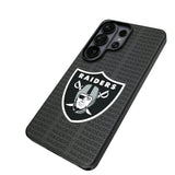 Las Vegas Raiders Text Backdrop MagSafe Compatible Phone Case for Samsung Galaxy 26 Series