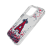 Los Angeles Angels Confetti Clear Phone Case for Apple iPhone