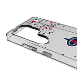 Los Angeles Angels Confetti Clear Phone Case for Samsung Galaxy