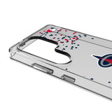 Los Angeles Angels Confetti Clear Phone Case for Samsung Galaxy
