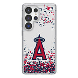 Los Angeles Angels Confetti Clear Phone Case for Samsung Galaxy