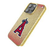 Los Angeles Angels Linen Bling Phone Case for Apple iPhone