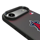 Los Angeles Angels Linen Bump Phone Case for Apple iPhone