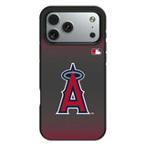 Los Angeles Angels Linen Bump Phone Case for Apple iPhone