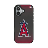 Los Angeles Angels Linen Bump Phone Case for Apple iPhone
