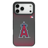 Los Angeles Angels Linen Bump Phone Case for Apple iPhone