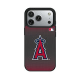 Los Angeles Angels Linen MagSafe Compatible Phone Case for Apple iPhone