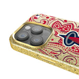 Los Angeles Angels Paisley Bling Phone Case for Apple iPhone