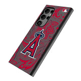 Los Angeles Angels Paisley MagSafe Compatible Phone Case for Samsung Galaxy