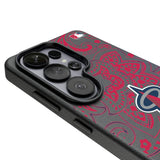 Los Angeles Angels Paisley MagSafe Compatible Phone Case for Samsung Galaxy