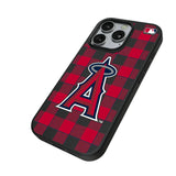 Los Angeles Angels Plaid MagSafe Compatible Phone Case for Apple iPhone