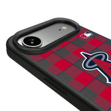 Los Angeles Angels Plaid MagSafe Compatible Phone Case for Apple iPhone