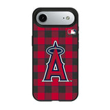 Los Angeles Angels Plaid MagSafe Compatible Phone Case for Apple iPhone
