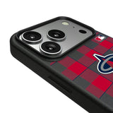 Los Angeles Angels Plaid MagSafe Compatible Phone Case for Apple iPhone