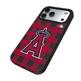 Los Angeles Angels Plaid MagSafe Compatible Phone Case for Apple iPhone