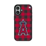 Los Angeles Angels Plaid MagSafe Compatible Phone Case for Apple iPhone