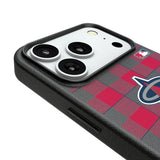 Los Angeles Angels Plaid MagSafe Compatible Phone Case for Apple iPhone