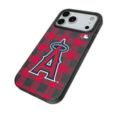 Los Angeles Angels Plaid MagSafe Compatible Phone Case for Apple iPhone