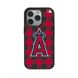 Los Angeles Angels Plaid MagSafe Compatible Phone Case for Apple iPhone