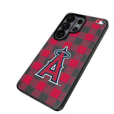 Los Angeles Angels Plaid MagSafe Compatible Phone Case for Samsung Galaxy 26 Series