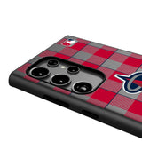 Los Angeles Angels Plaid MagSafe Compatible Phone Case for Samsung Galaxy