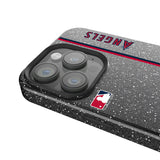 Los Angeles Angels Sidebar Black Bling Phone Case for Apple iPhone