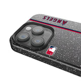 Los Angeles Angels Sidebar Black Bling Phone Case for Apple iPhone
