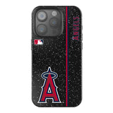 Los Angeles Angels Sidebar Black Bling Phone Case for Apple iPhone