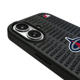 Los Angeles Angels Text Backdrop MagSafe Compatible Phone Case for Apple iPhone