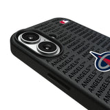 Los Angeles Angels Text Backdrop MagSafe Compatible Phone Case for Apple iPhone