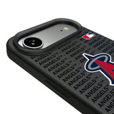 Los Angeles Angels Text Backdrop MagSafe Compatible Phone Case for Apple iPhone