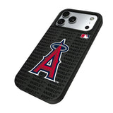 Los Angeles Angels Text Backdrop MagSafe Compatible Phone Case for Apple iPhone