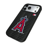 Los Angeles Angels Text Backdrop MagSafe Compatible Phone Case for Apple iPhone