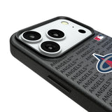 Los Angeles Angels Text Backdrop MagSafe Compatible Phone Case for Apple iPhone