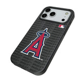 Los Angeles Angels Text Backdrop MagSafe Compatible Phone Case for Apple iPhone