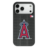 Los Angeles Angels Text Backdrop MagSafe Compatible Phone Case for Apple iPhone