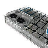 Los Angeles Chargers Brick Glitter Phone Case for Apple iPhone