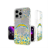 Los Angeles Chargers Confetti Glitter Phone Case for Apple iPhone