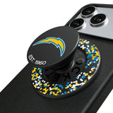Los Angeles Chargers Confetti PopSockets Magnetic Phone Grip and Stand