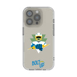 Los Angeles Chargers Deco Clear Phone Case for Apple iPhone