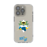 Los Angeles Chargers Deco Clear Phone Case for Apple iPhone