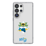 Los Angeles Chargers Deco Clear Phone Case for Samsung Galaxy