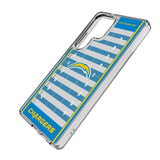 Los Angeles Chargers Field Clear Phone Case for Samsung Galaxy
