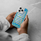 Los Angeles Chargers Field Glitter Phone Case for Apple iPhone
